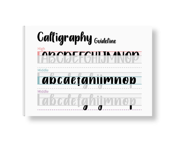 Calligraphy guideline
